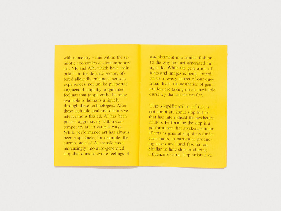 On Large Language Models, Archives, Image Generation, Slop and Art