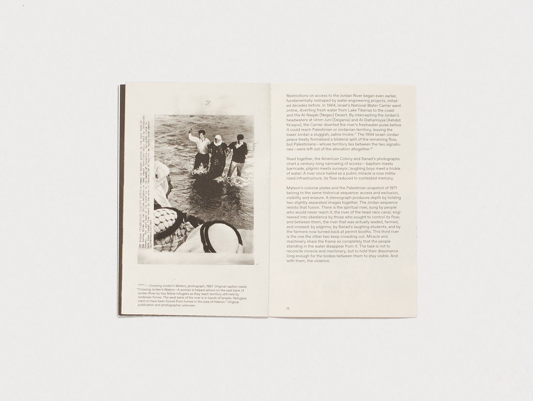 Roll, Jordan, Roll: Stereographic River, Colonial Hydropolitics