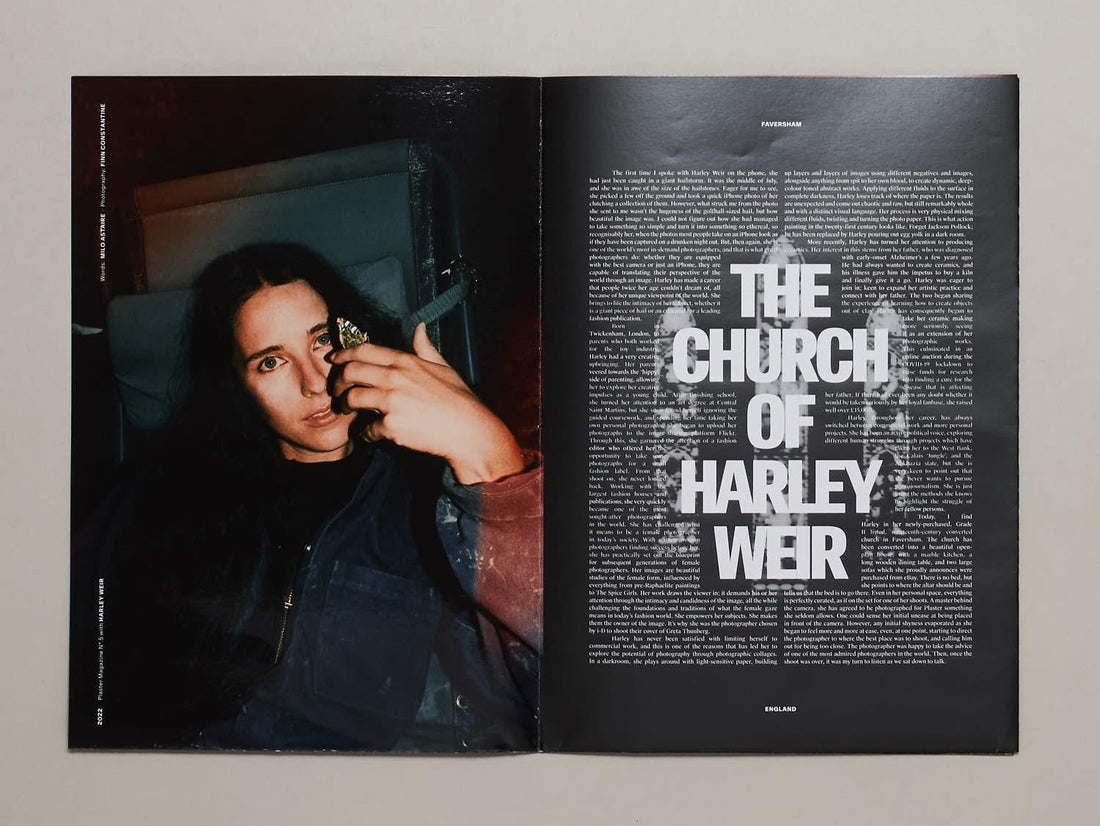 Plaster No 5 2022 Harley Weir - Antenne Books