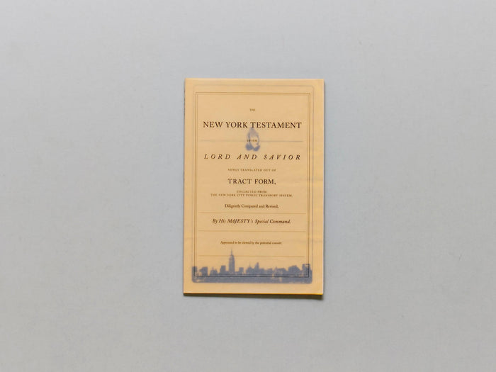 New York Testament - Antenne Books