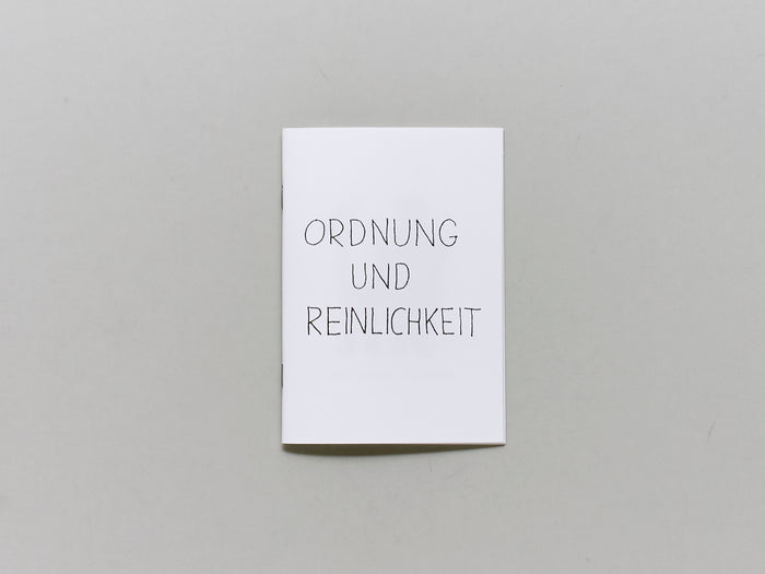 Ordnung und Reinlichkeit