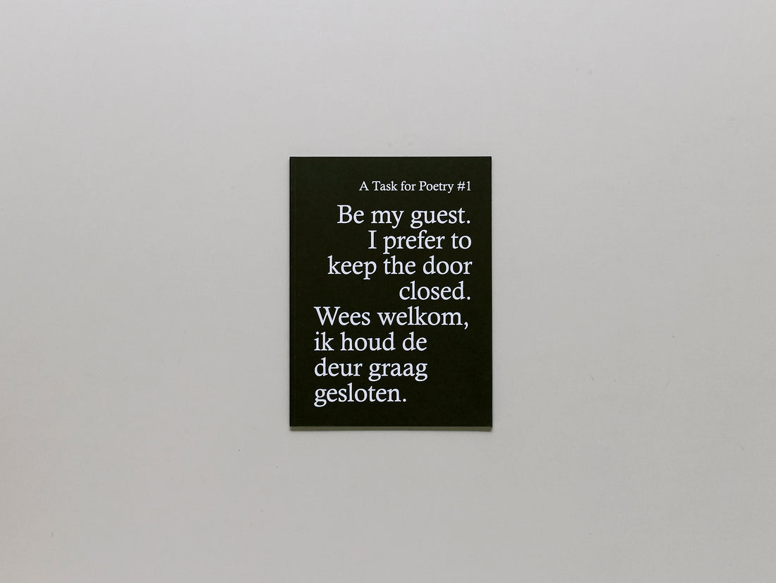 Be My Guest. I Prefer To Keep The Door Closed.