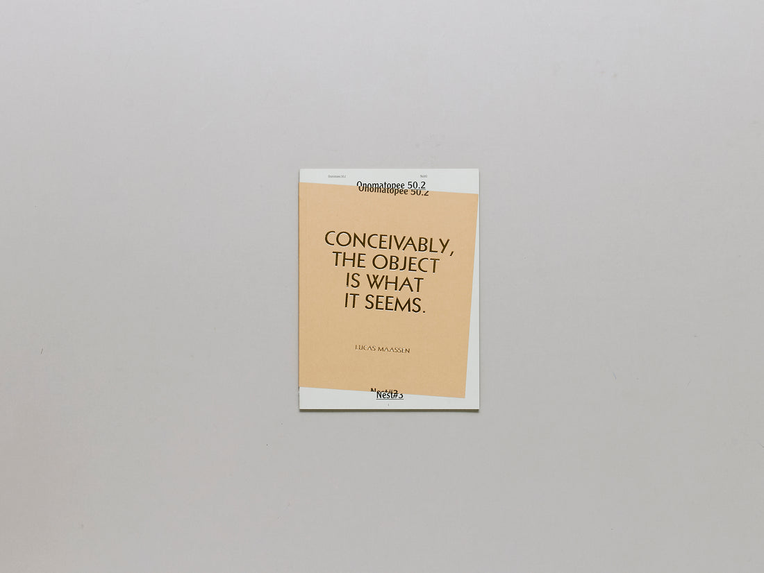 Conceivably, The Object Is What It Seems