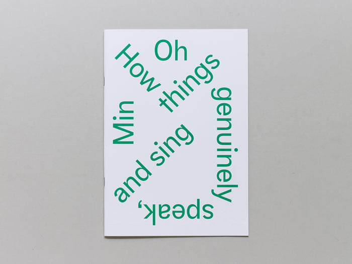 How Things Genuinely Speak and Sing