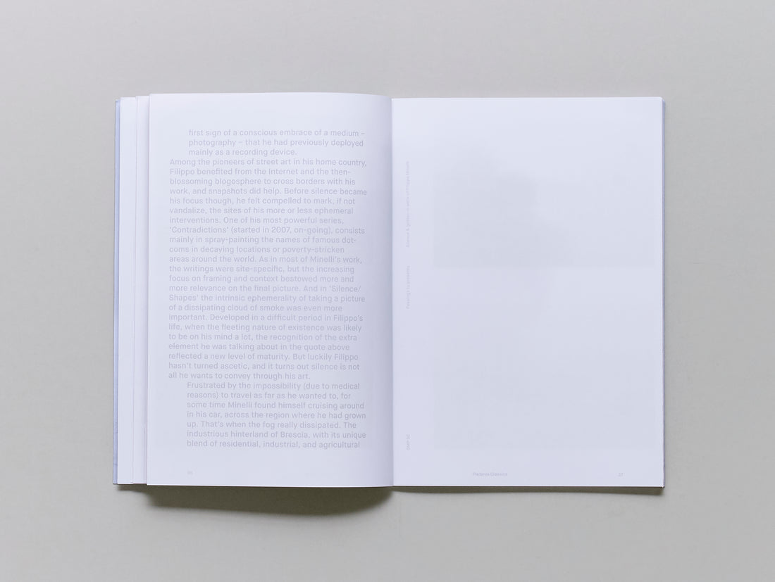 Passings T Presents. Silence And Golden In The Work Of Filippo Minelli.