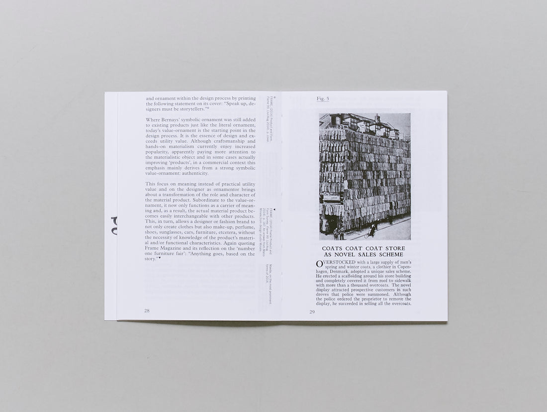 Fashioning Value— Undressing Ornament