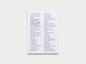 The Standard Book of Noun-Verb Exhibition