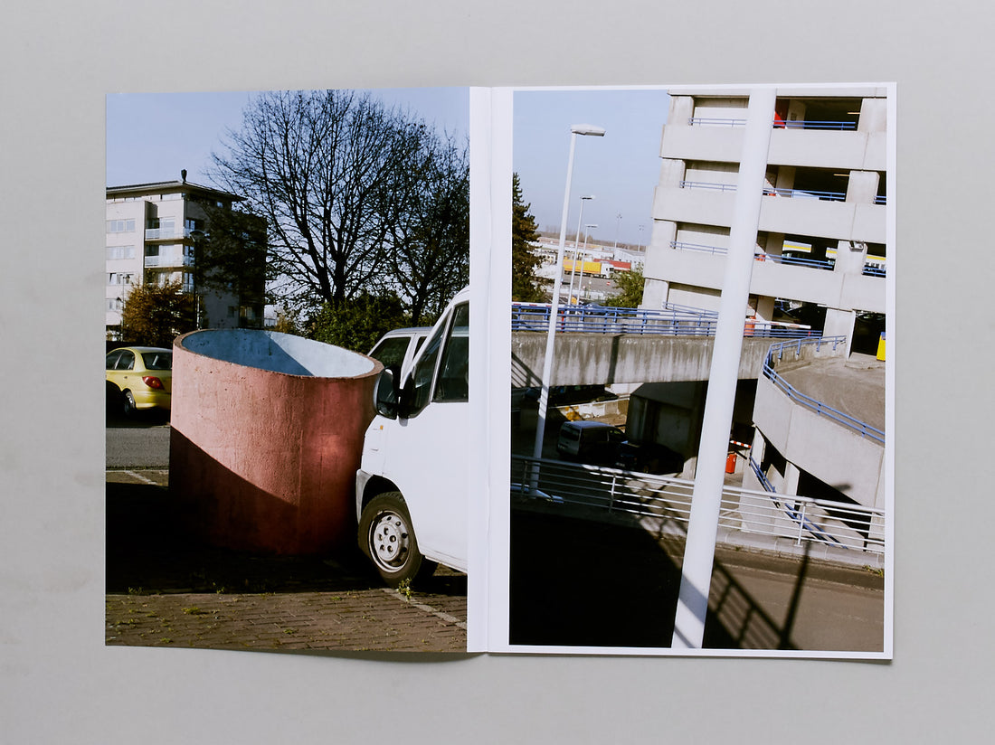 Four Oranges, Some Office Buildings, Woman‚Äôs Legs