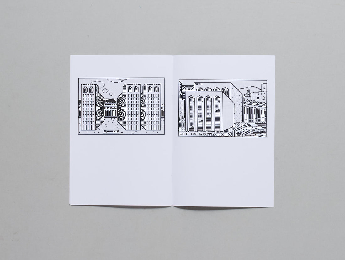 Pixelbildli mit Häusern