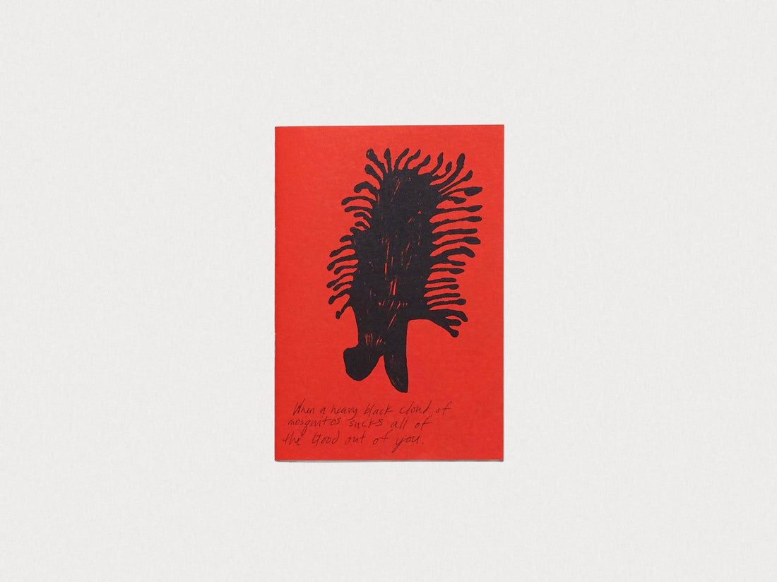 When a heavy black cloud of mosquitos sucks all of the blood out of you - Antenne Books