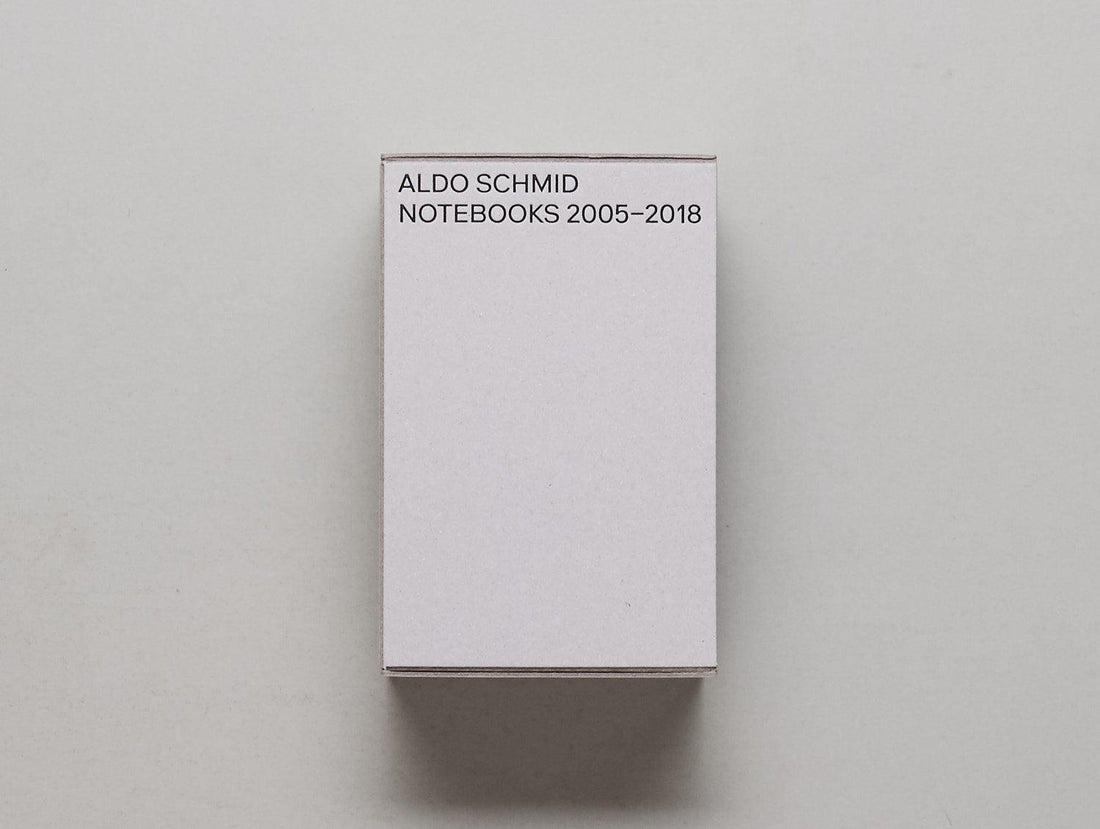 Notebooks 2005–2018 - Antenne Books