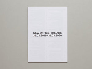 NEW OFFICE: THE ADS - Antenne Books