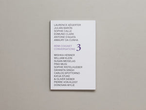 CONVERSATIONS, VOL.3
