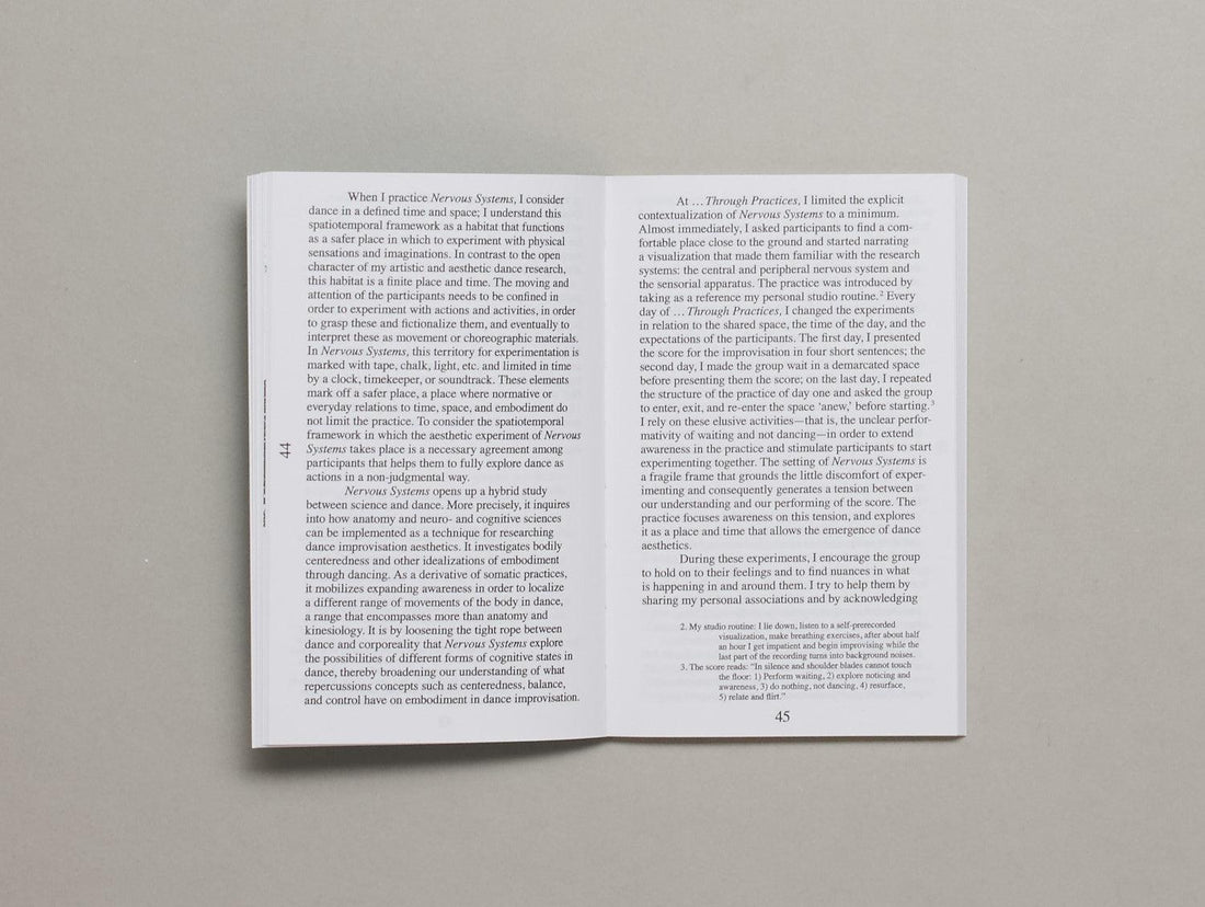 Choreography as Conditioning … Through Practices - Antenne Books