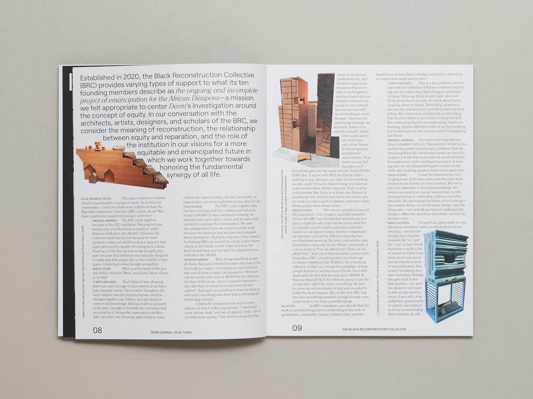 Deem Issue Three, Envisioning Equity - Antenne Books