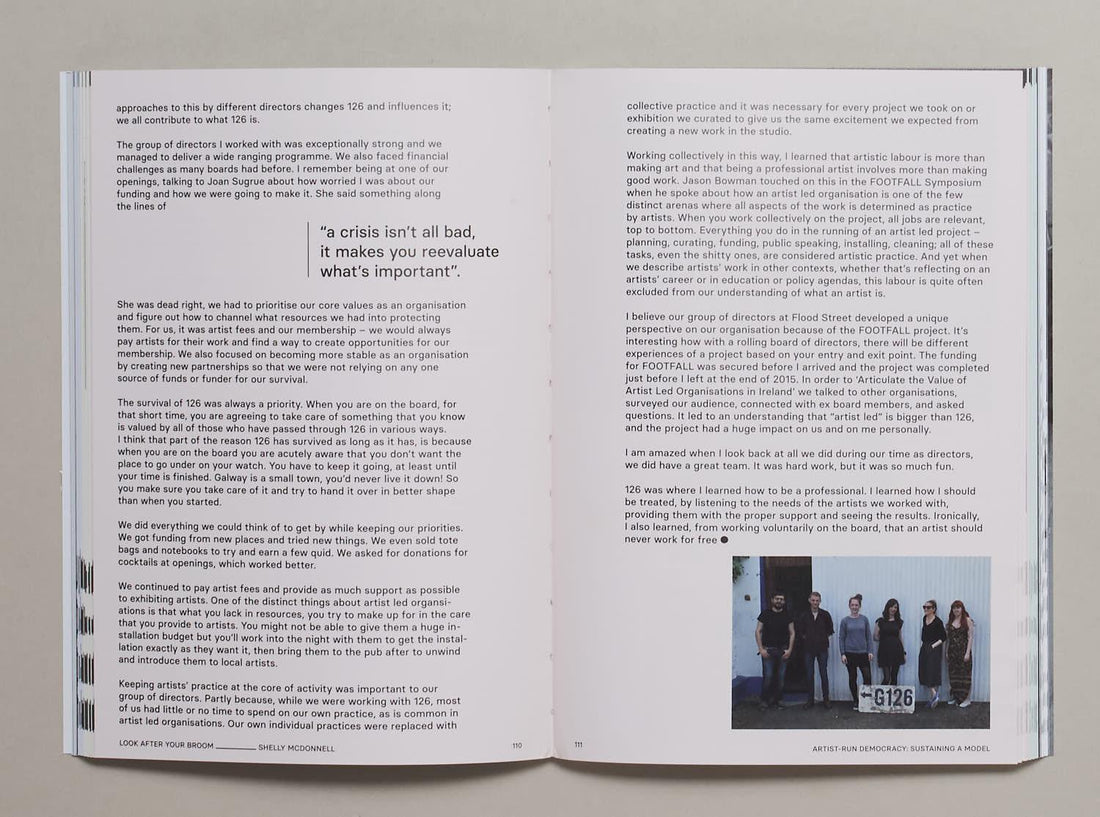 Artist-run democracy: sustaining a model - Antenne Books