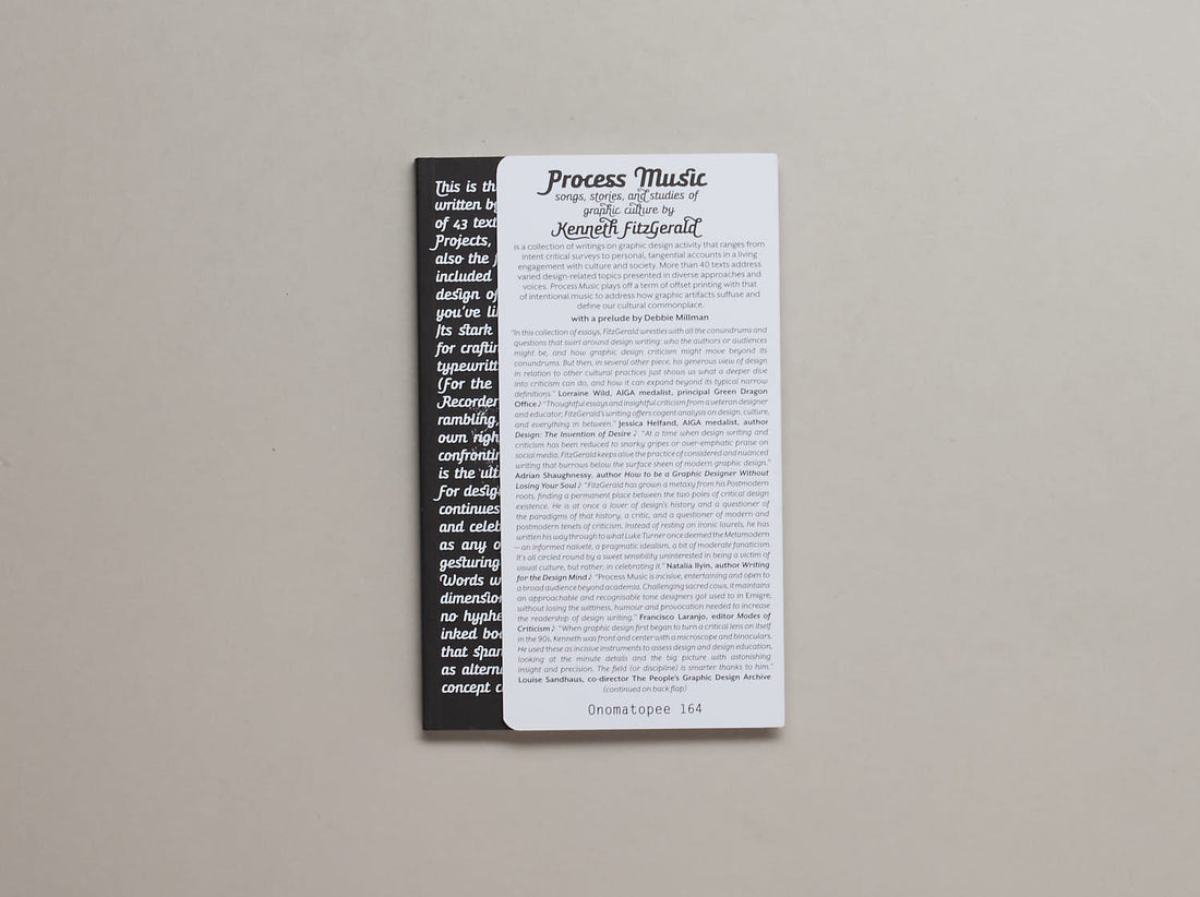 Process Music: songs, stories, and studies of graphic culture