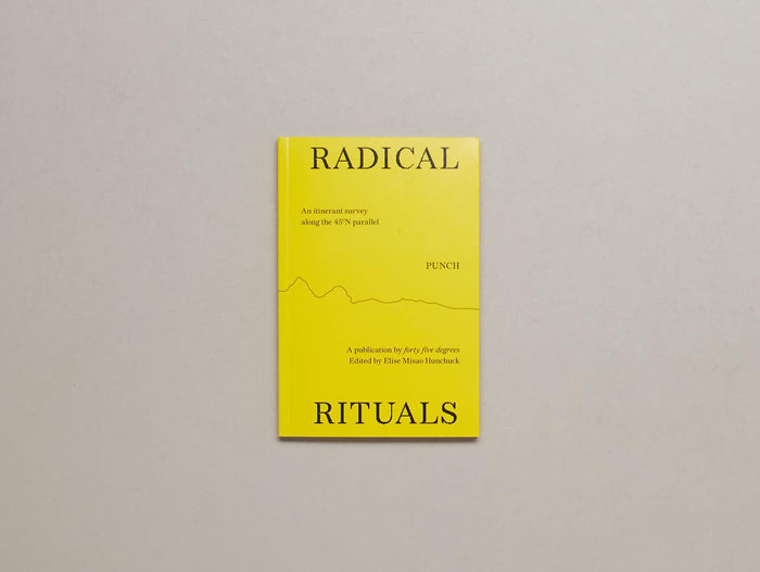 Radical Rituals 45°N 20°E – 45°N 31°E - Antenne Books