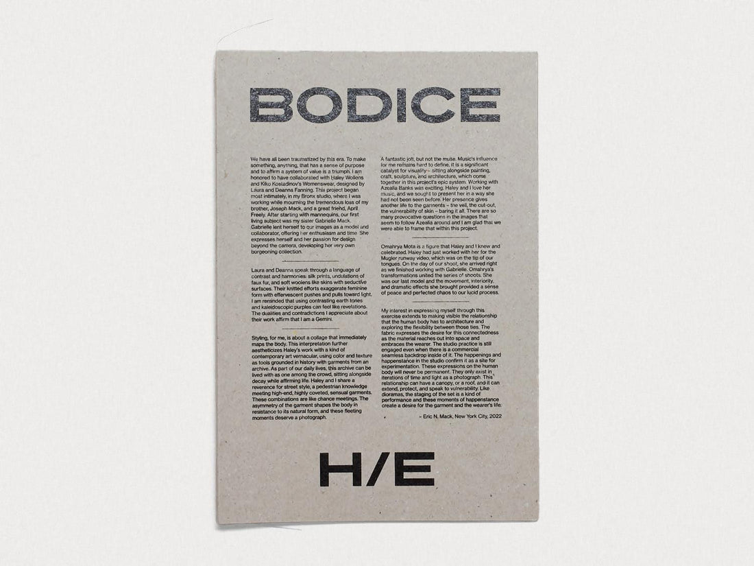 BODICE - Antenne Books