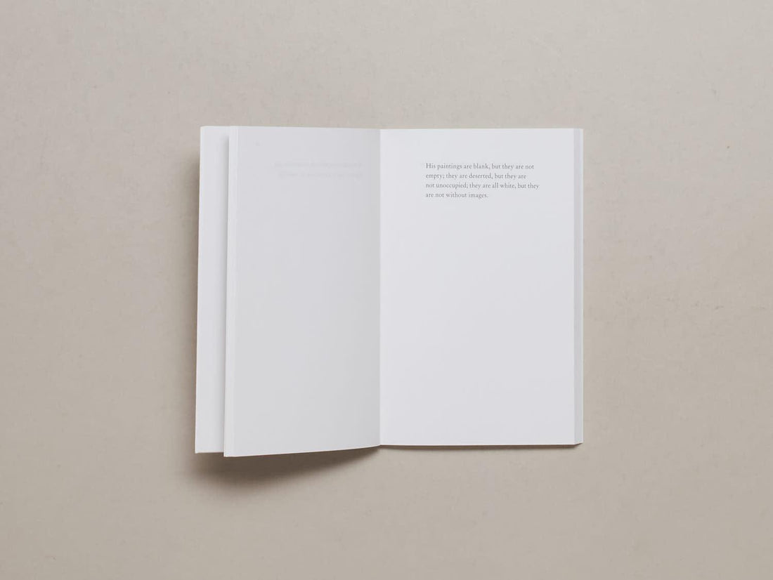 The Day My Mother Touched Robert Ryman - Antenne Books