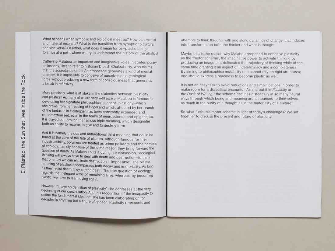 El Plástico, the Sun that lives inside the Rock - Antenne Books