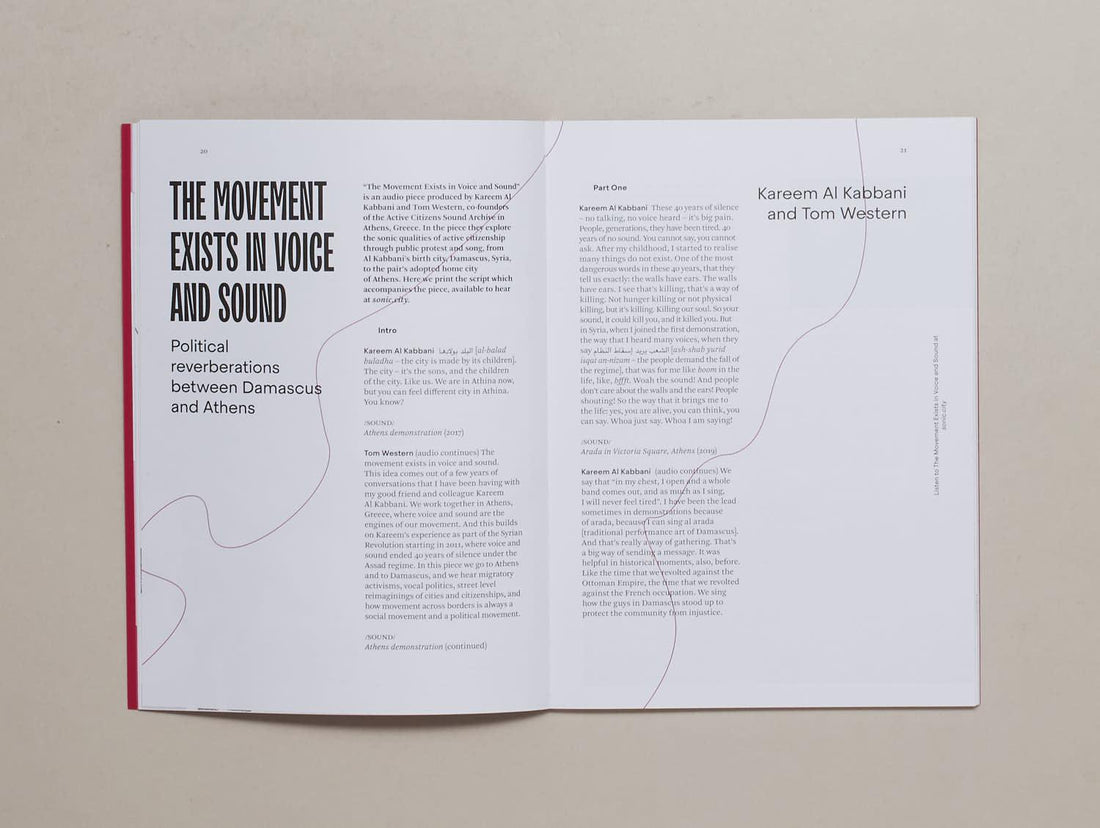 Sonic Urbanism: the Political Voice - Antenne Books