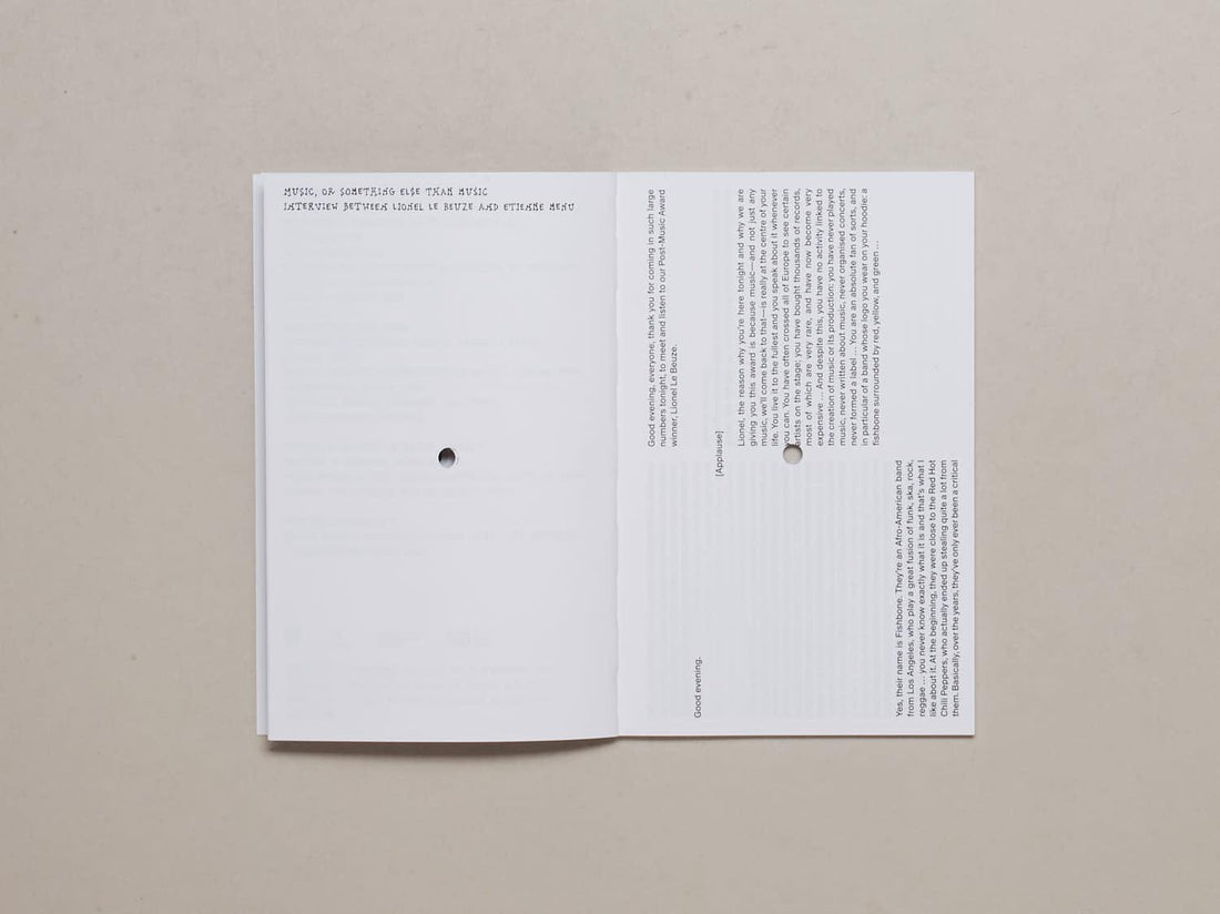 Post-Music - Antenne Books