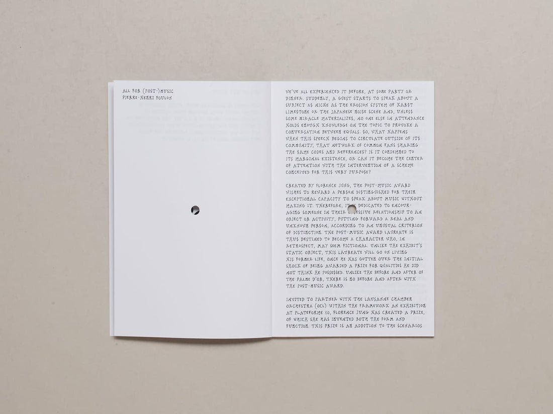 Post-Music - Antenne Books