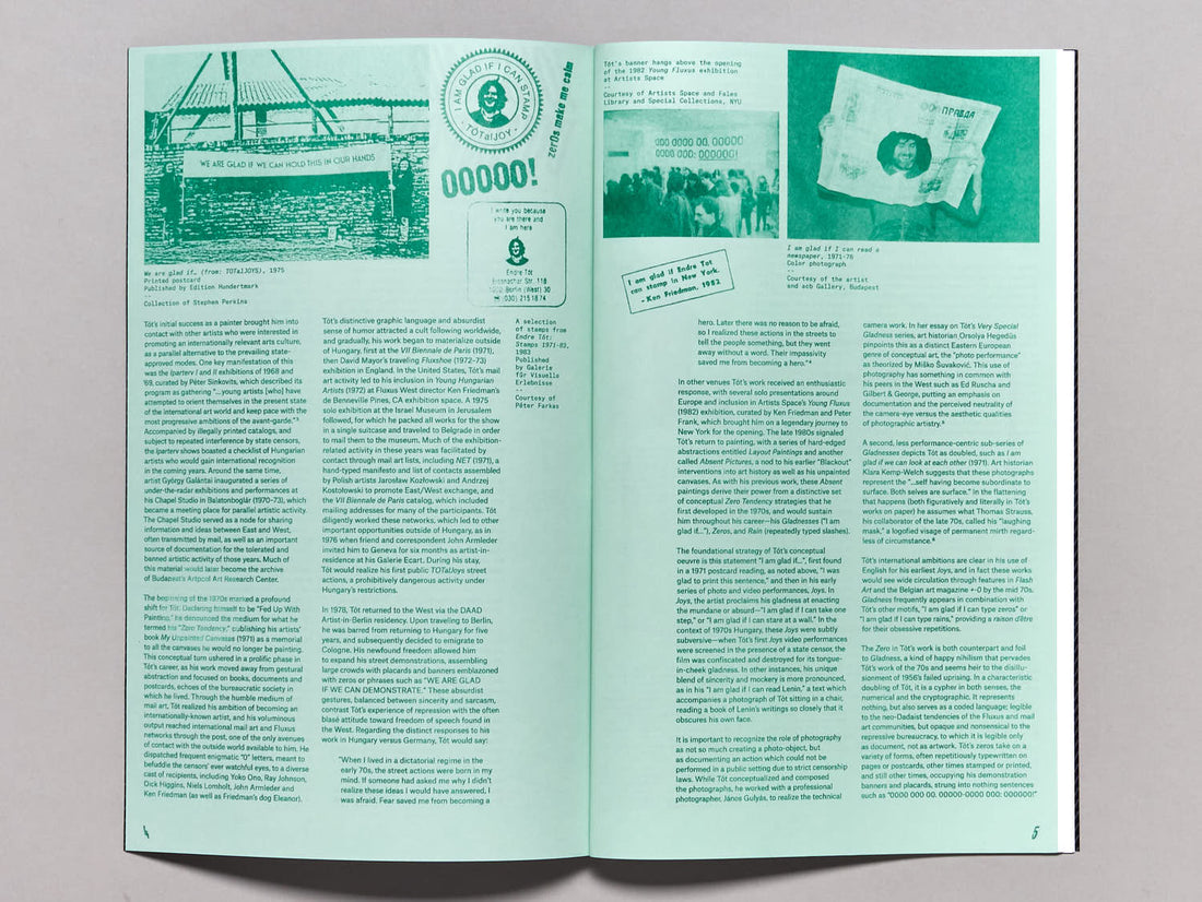 Endre Tót: Gladness and Rain