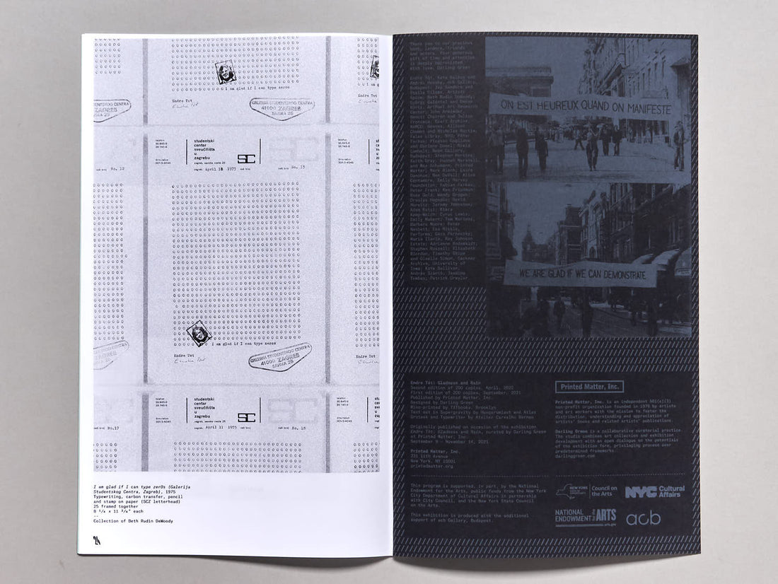 Endre Tót: Gladness and Rain