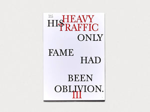 Heavy Traffic Issue 3 - Antenne Books