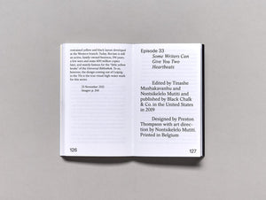 Notes on Book Design - Antenne Books