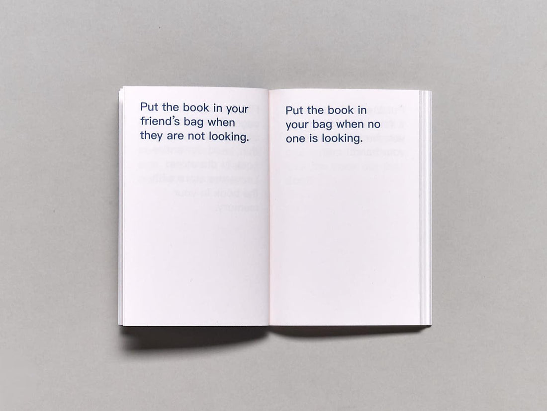 How to shoplift books - Antenne Books