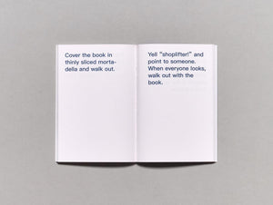 How to shoplift books - Antenne Books