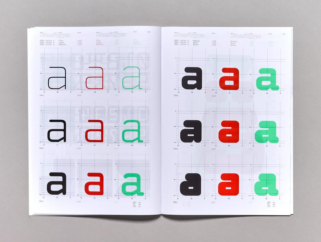 OCR_X Type Specimen - Antenne Books