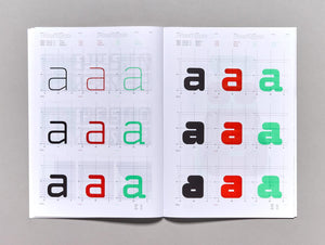 OCR_X Type Specimen - Antenne Books