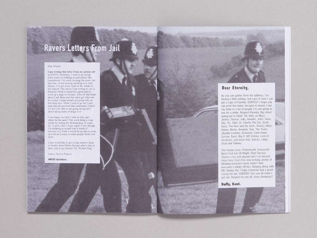 ARCHIVIO#1 – Records store ads and paper ephemera from Rave fanzines of the early 90s - Antenne Books