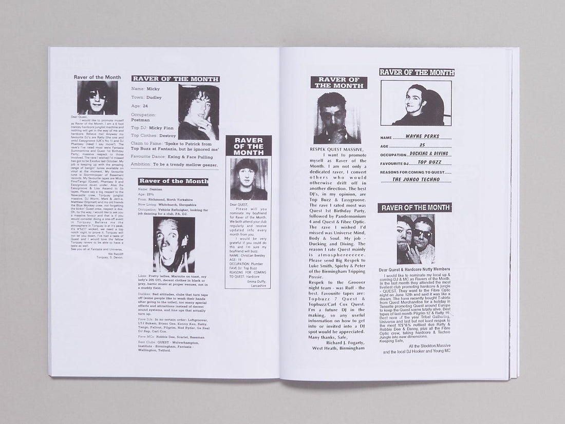 ARCHIVIO#1 – Records store ads and paper ephemera from Rave fanzines of the early 90s - Antenne Books
