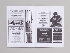 ARCHIVIO#1 – Records store ads and paper ephemera from Rave fanzines of the early 90s