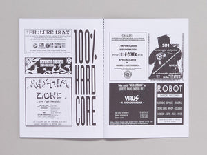 ARCHIVIO#1 – Records store ads and paper ephemera from Rave fanzines of the early 90s - Antenne Books