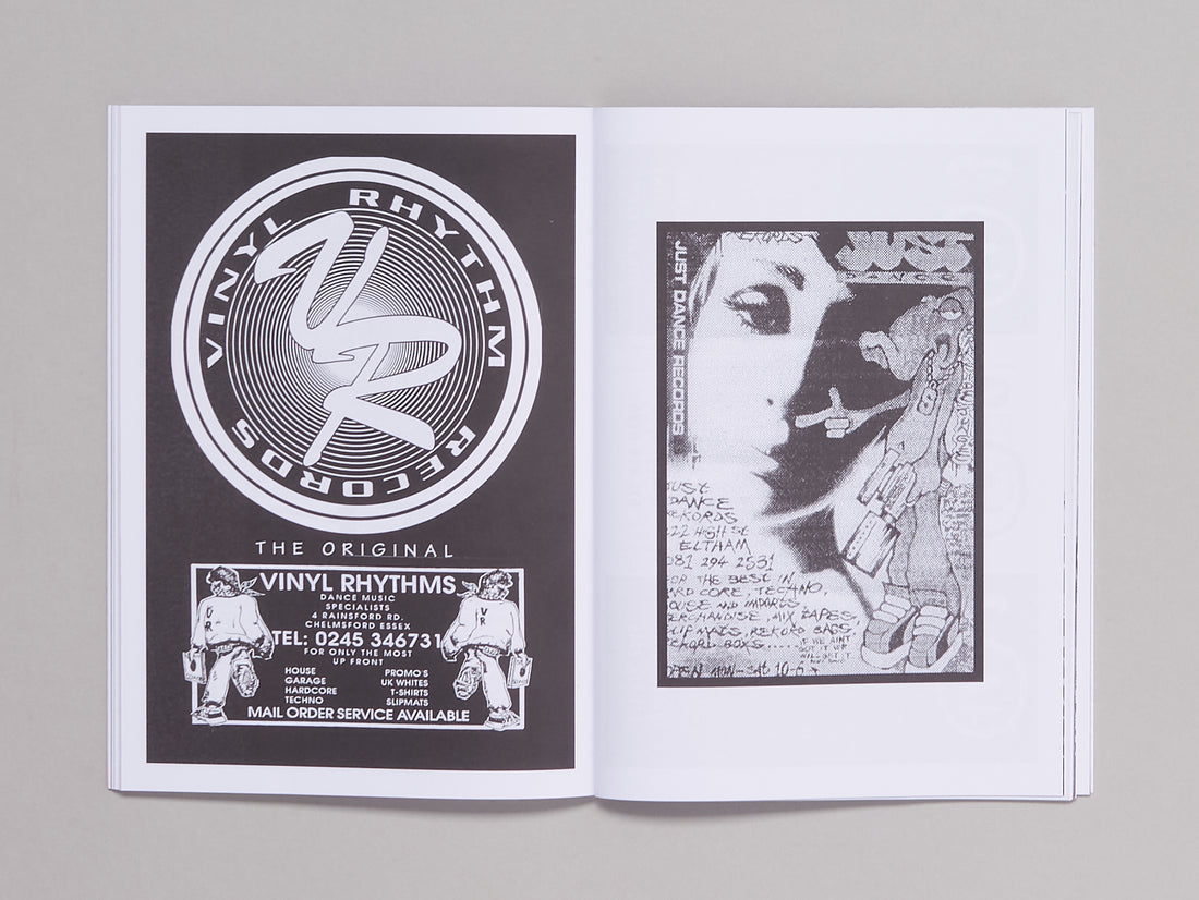 ARCHIVIO#1 – Records store ads and paper ephemera from Rave fanzines of the early 90s