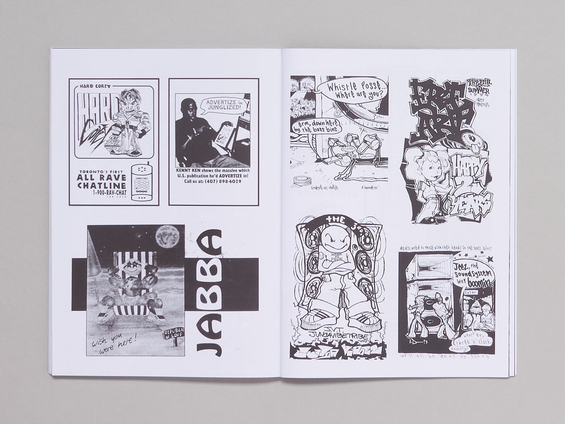 ARCHIVIO#1 – Records store ads and paper ephemera from Rave fanzines of the early 90s