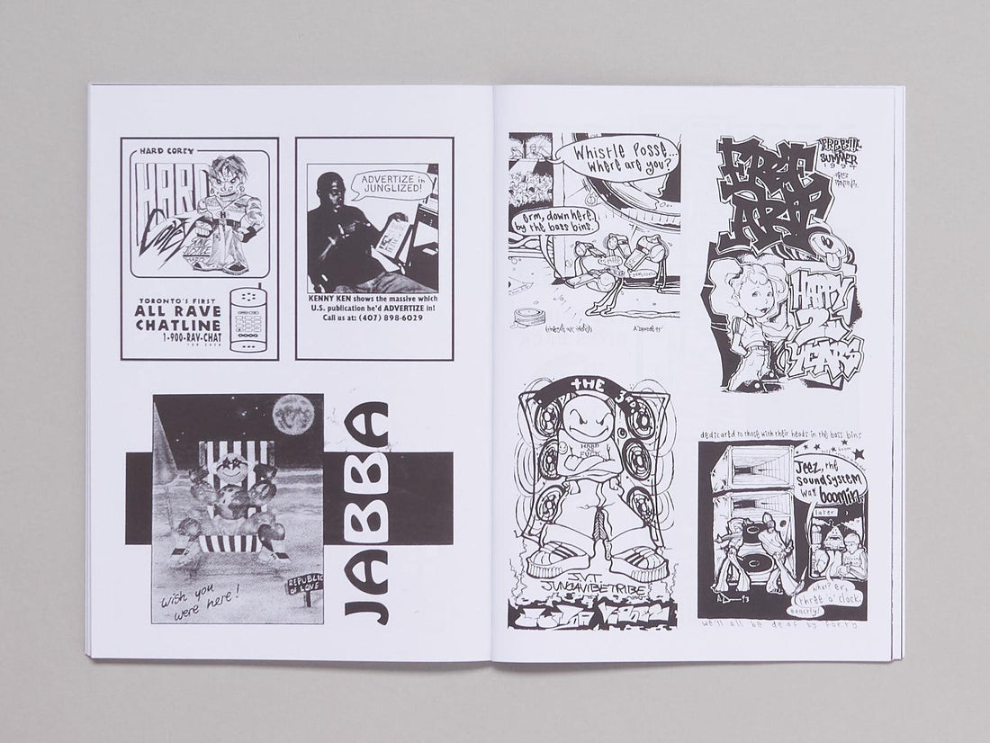 ARCHIVIO#1 – Records store ads and paper ephemera from Rave fanzines of the early 90s - Antenne Books