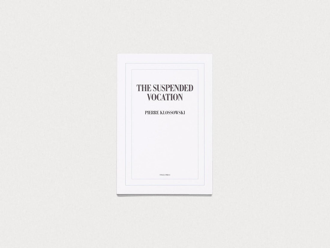 The Suspended Vocation - Antenne Books