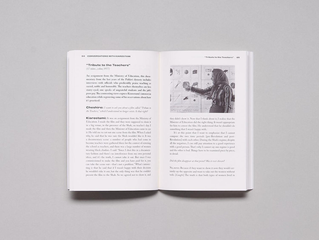 Conversations with Kiarostami - Antenne Books