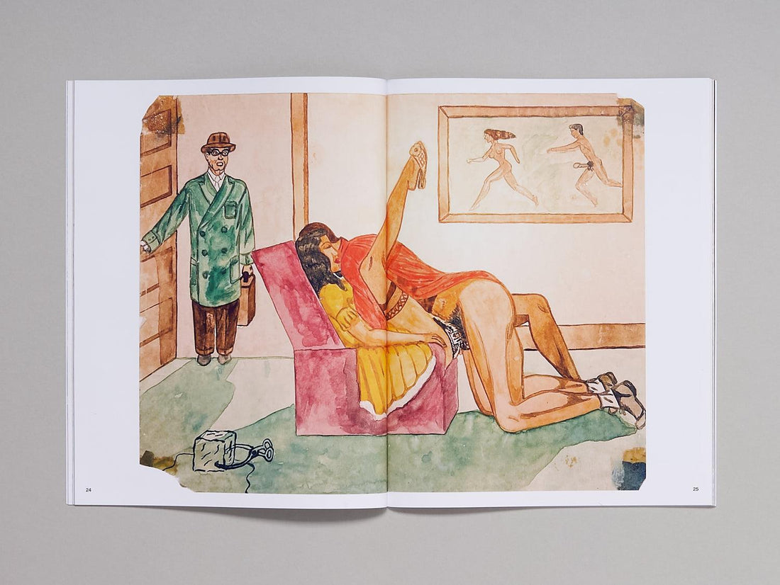 Folk Porn: Anonymous 1940s Sex Drawings - Antenne Books