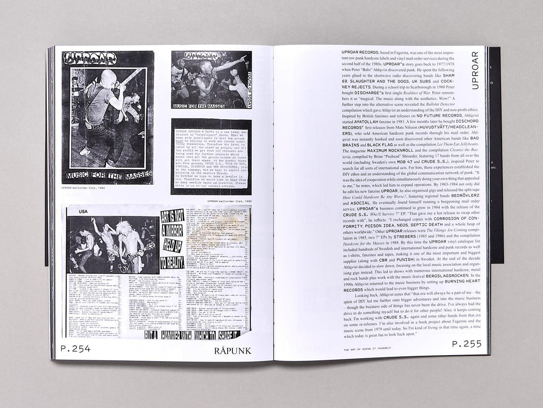 R√ÖPUNK, The birth of Swedish hardcore, 1981-89 - Antenne Books