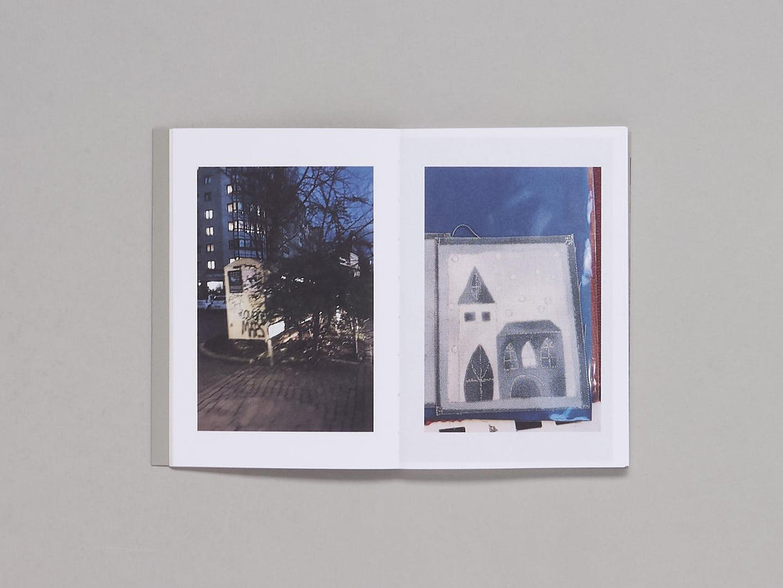 A lamp lit a room on a night of a kind. A tree has fallen, now there is a hut. - Antenne Books