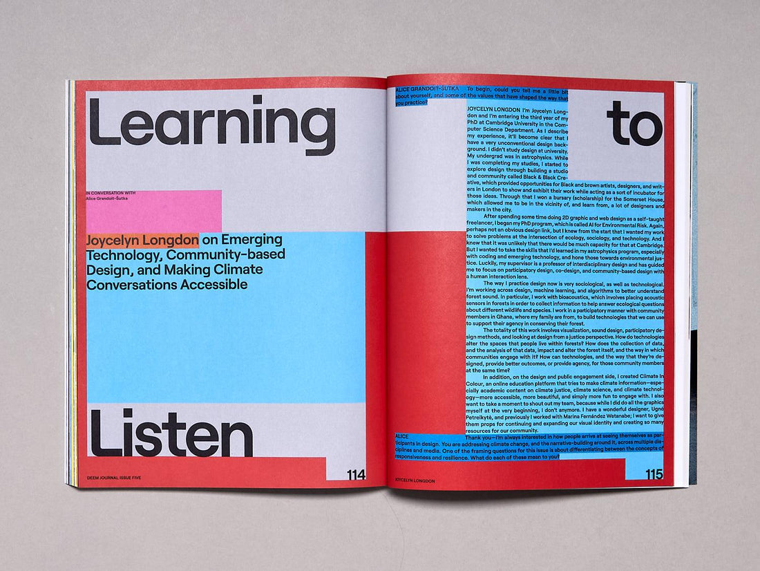 Deem Journal: Issue 5 - Antenne Books