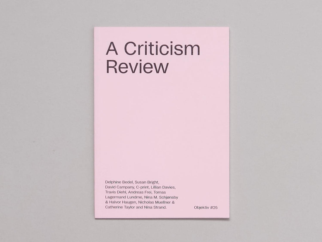 A Criticism Review - Antenne Books